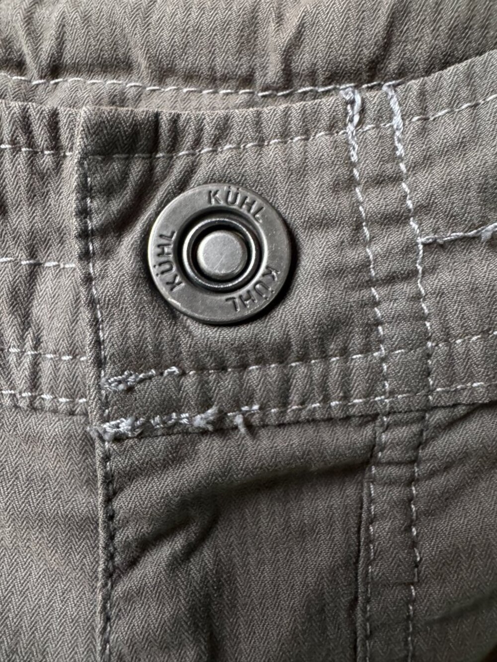 Kuhl Olive/Gray Quick Dry Hiking Pants in Women's 12 - Picture 9 of 14